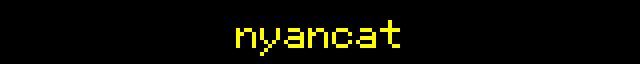 Nyancat sprite-trail transition