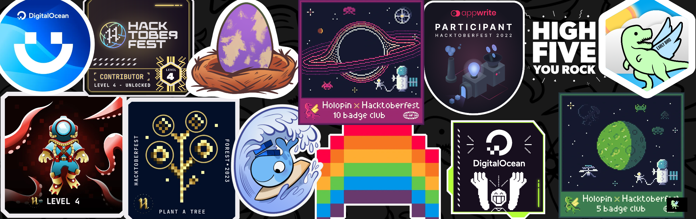 @luxor37's Holopin board