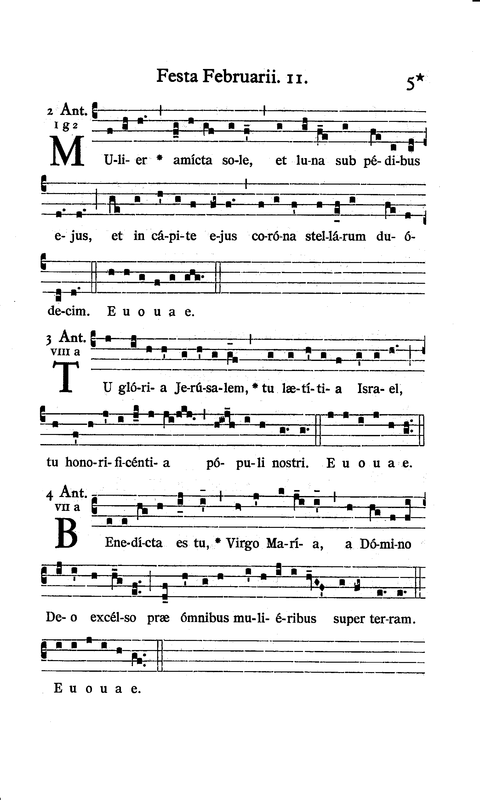 Antiphonale Monasticum, Solesmes, 1934, p. 5*