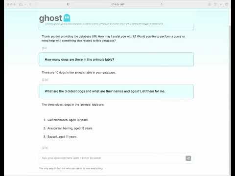 GitHub - sausheong/ghost: "What if a cyber brain could possibly ...
