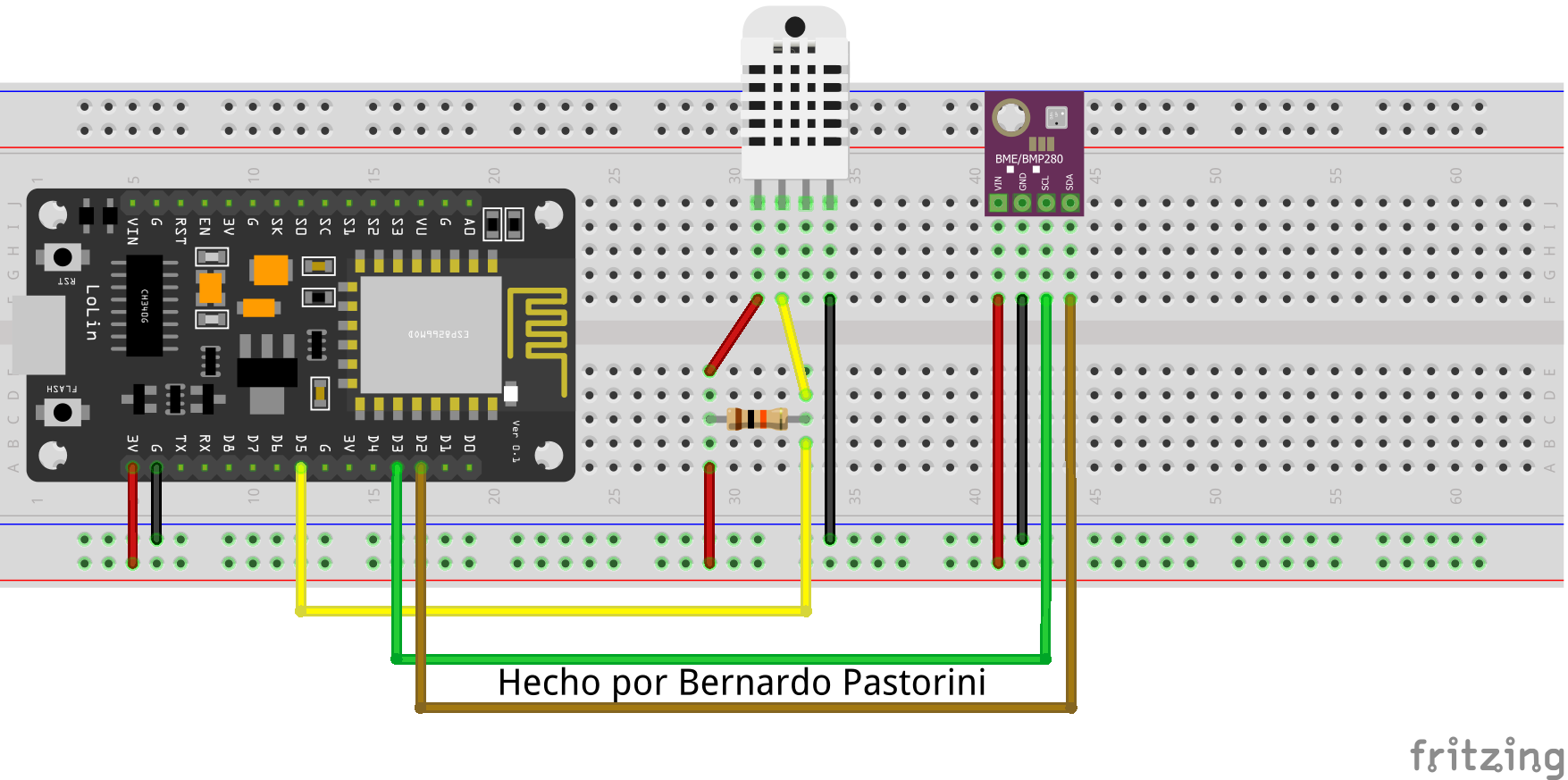 WeatherStation en Fritzing