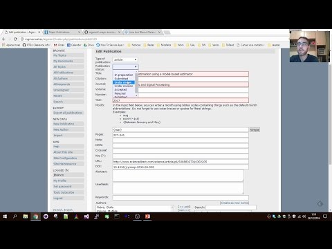 Aigaion2 videotutorial