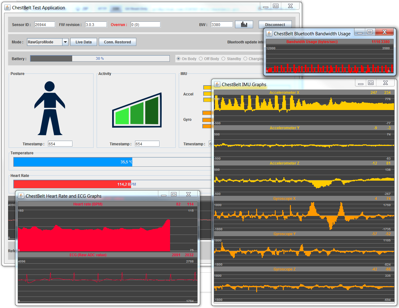 ChestBelt Desktop Application