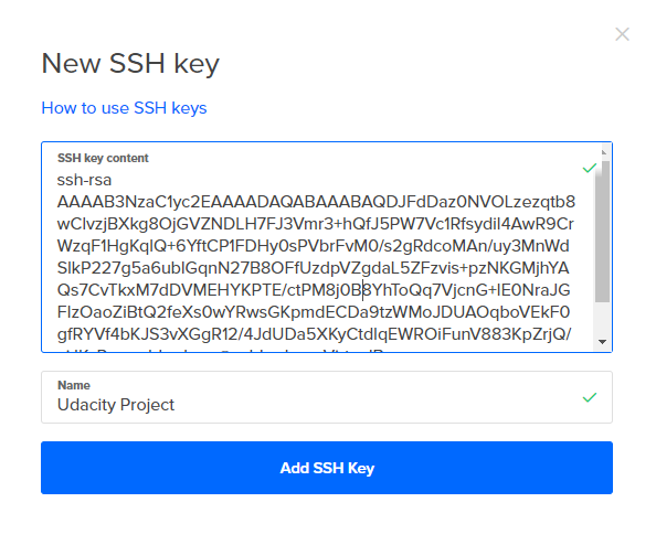 Add SSH Keys image