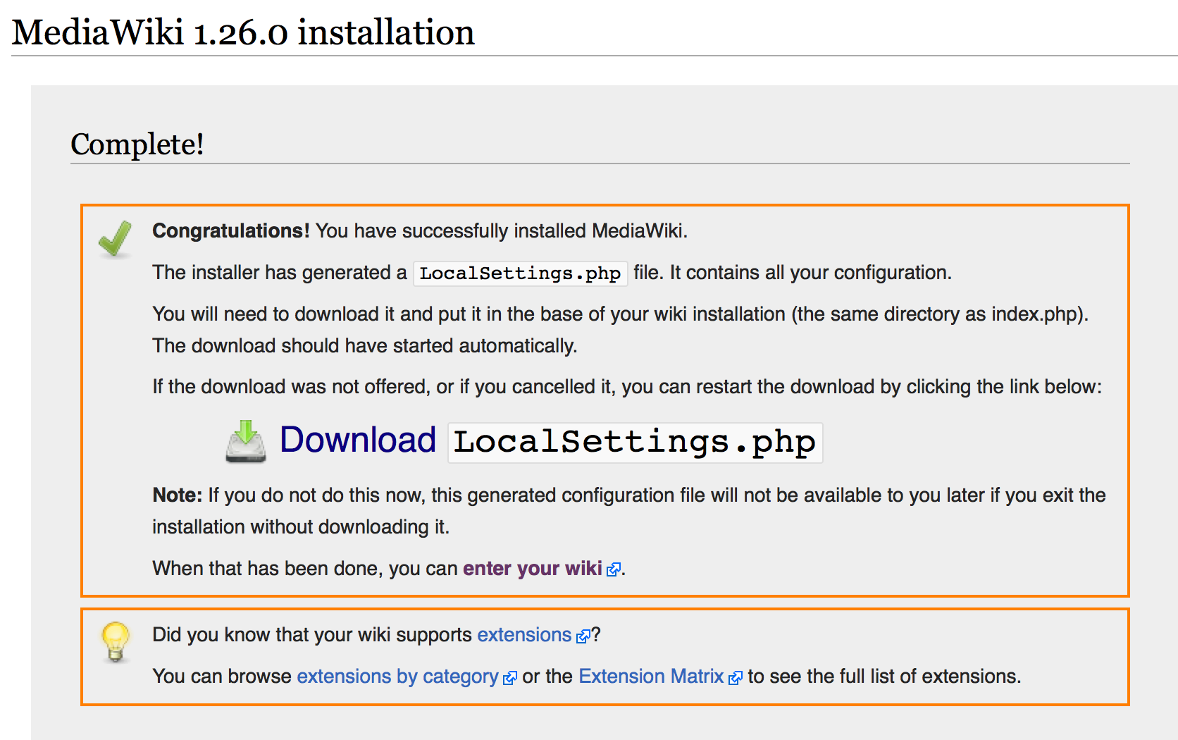 download LocalSettings.php