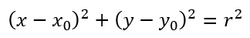 Circle equation