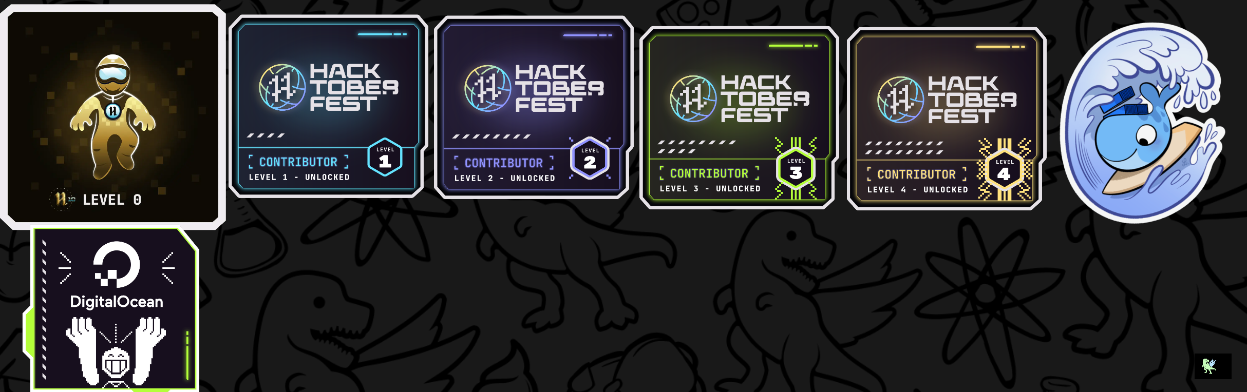 @warisamir1's Holopin board