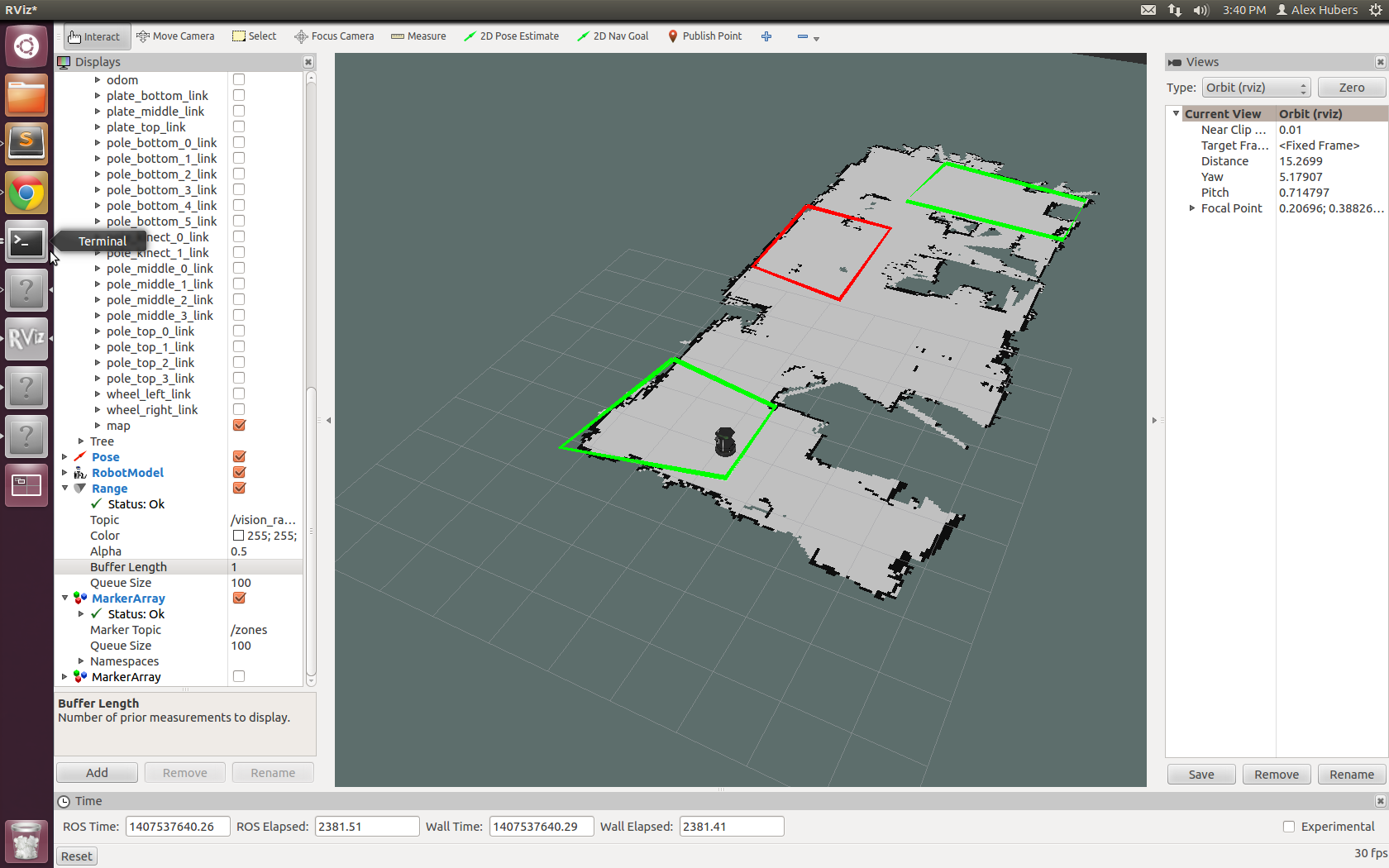 rviz turtlebot privacy zones