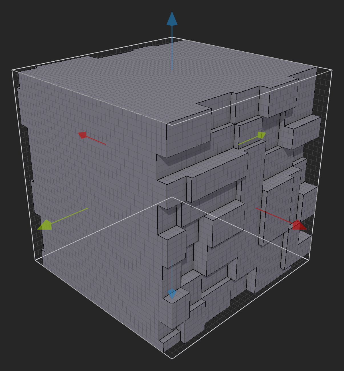 Example of X-axis mode