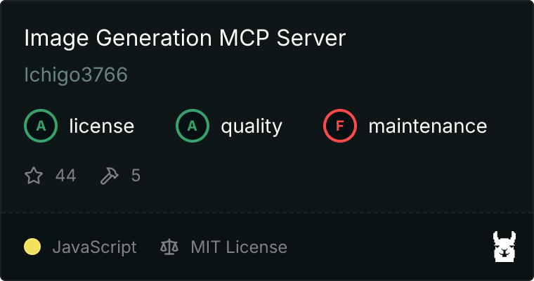 Image Generation Server MCP server