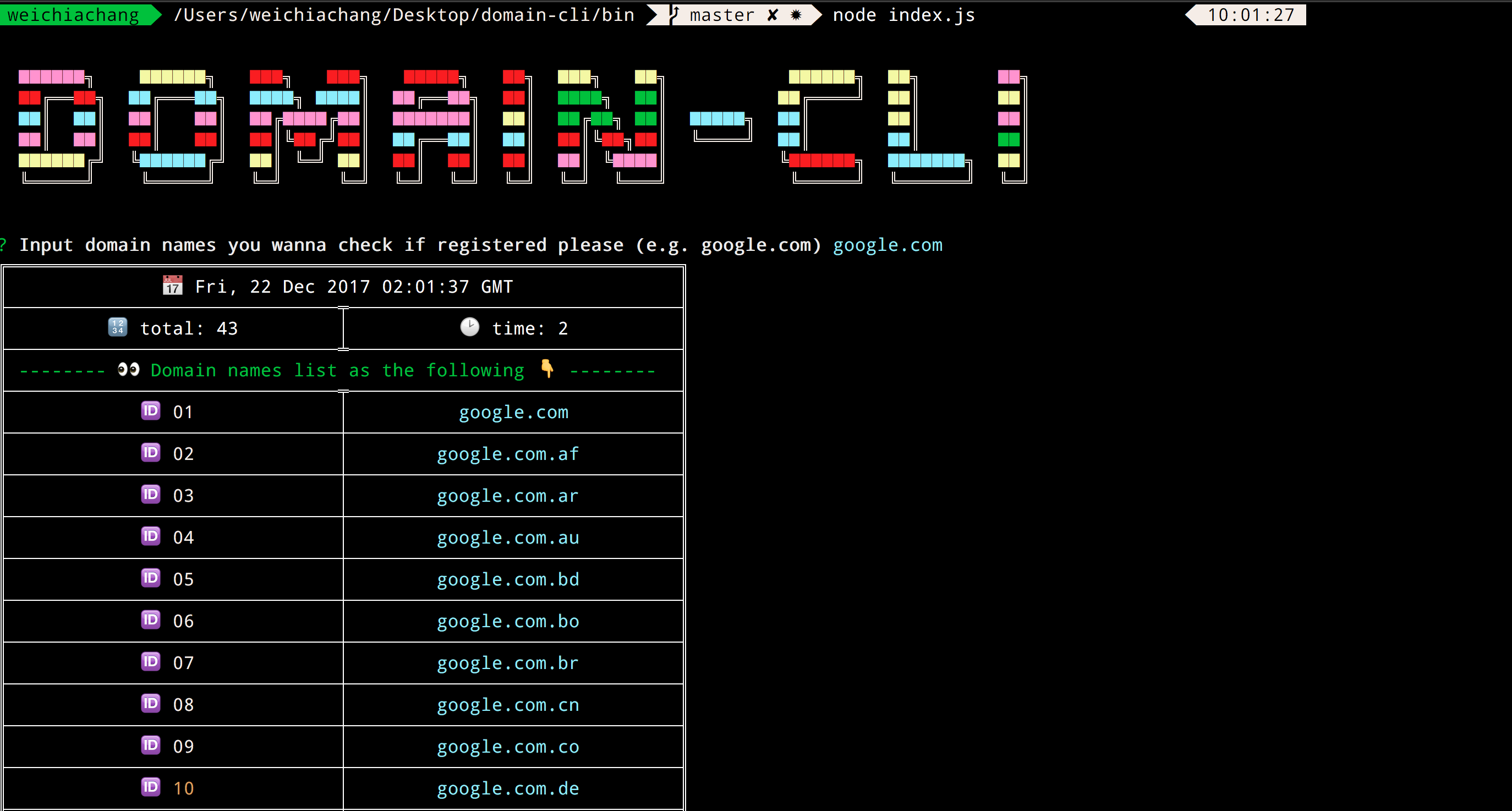 domain-cli