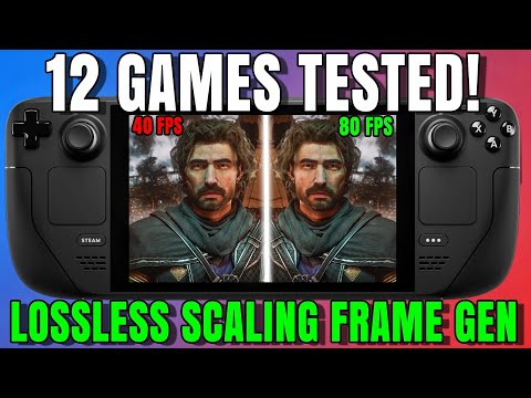 Lossless Scaling on Steam Deck