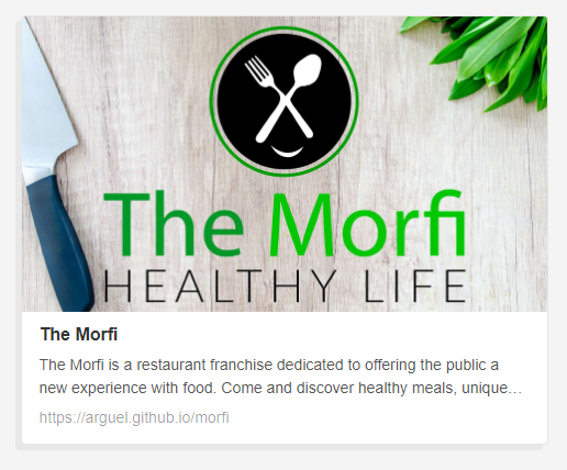 The Morfi logo