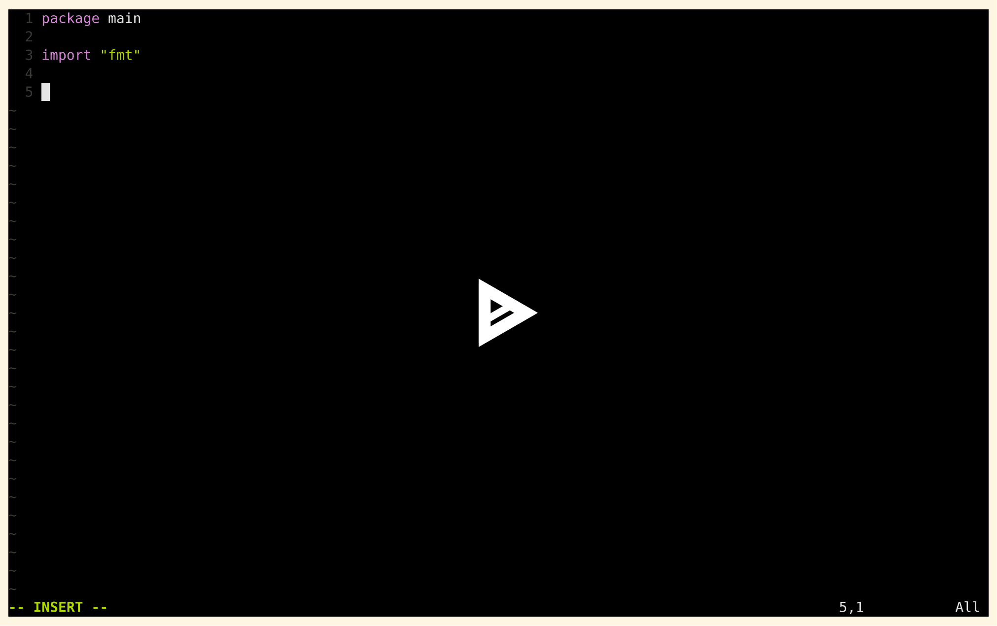 Example Asciinema Session