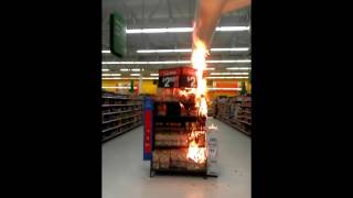 A FIRE IN THE DURANGO WALMART!!!!!!