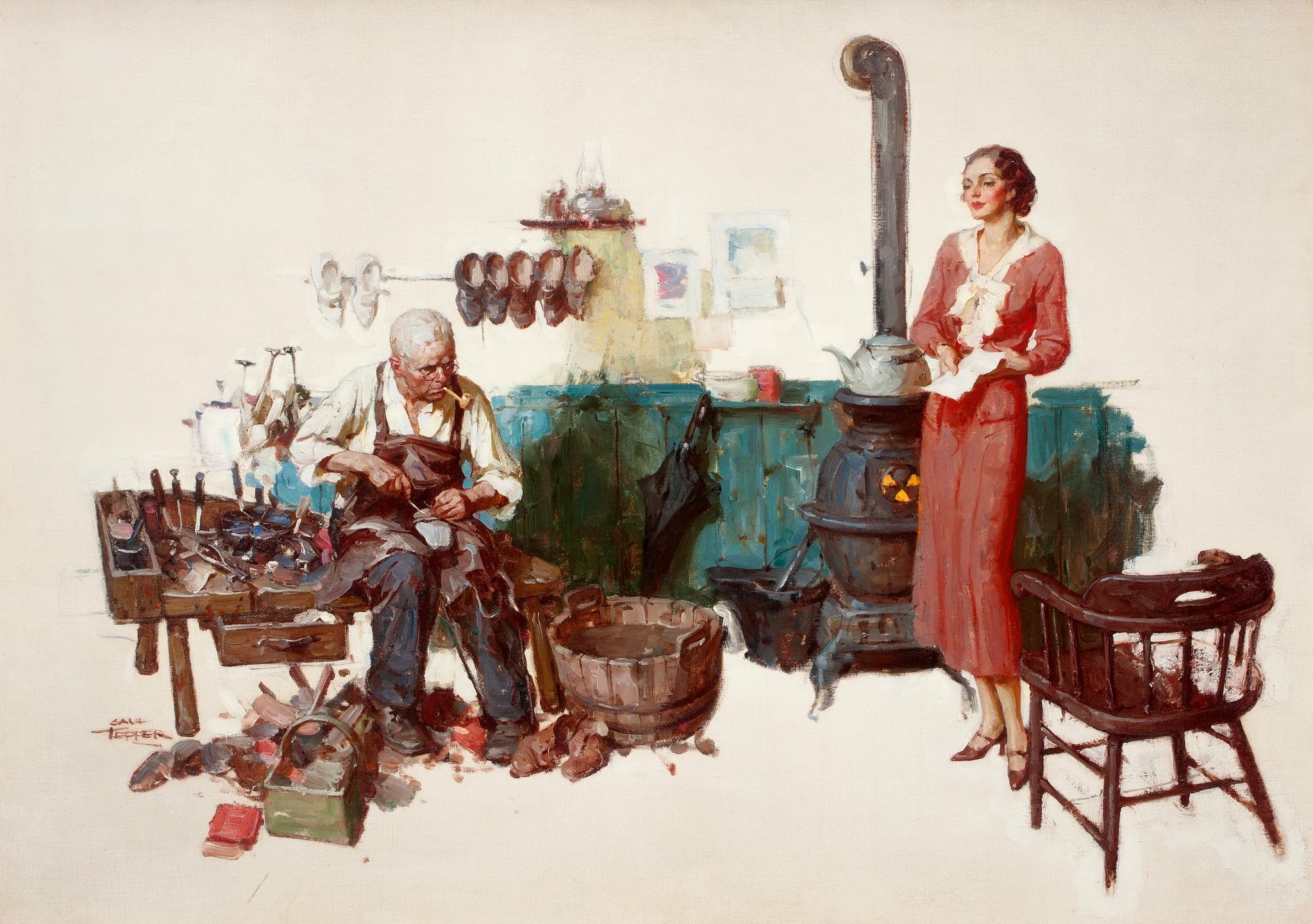 the cobbler - public domain image