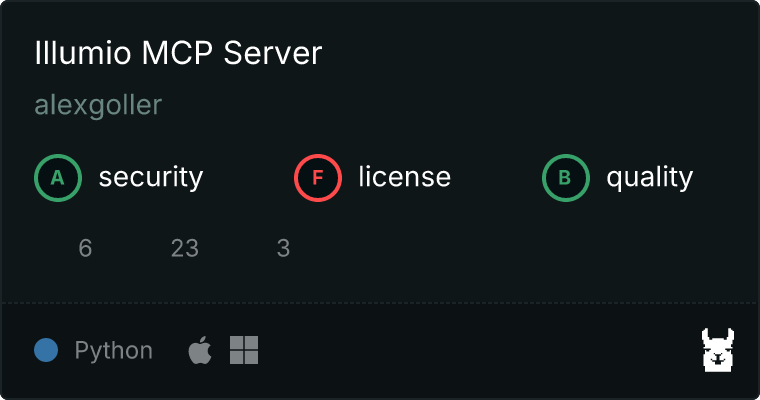 Illumio Server MCP server