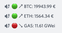 CryptoDisplay Preview