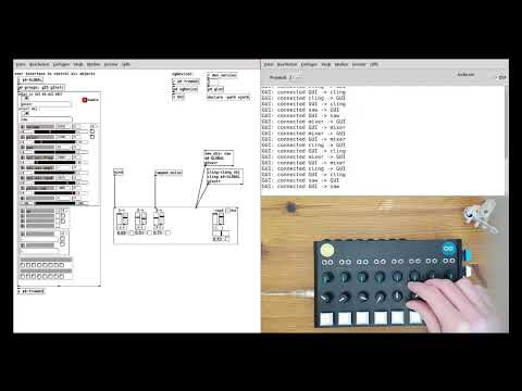 Dark Ambient Music with Puredata+sgDevice2