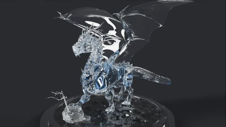 Glass dragon