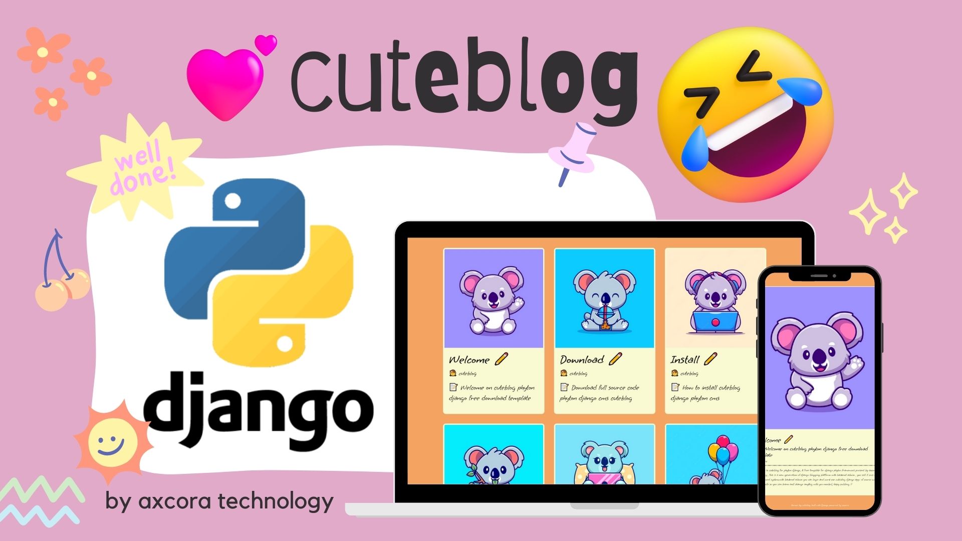 cuteblog phyton django cms