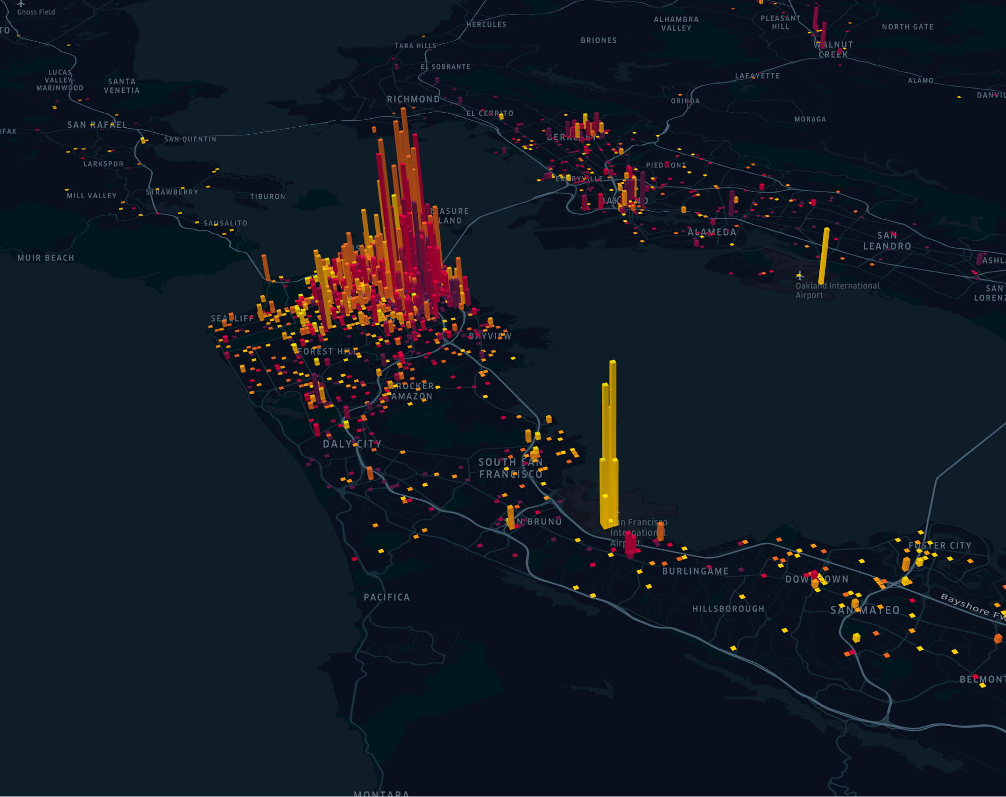 Kepler.gl sample map