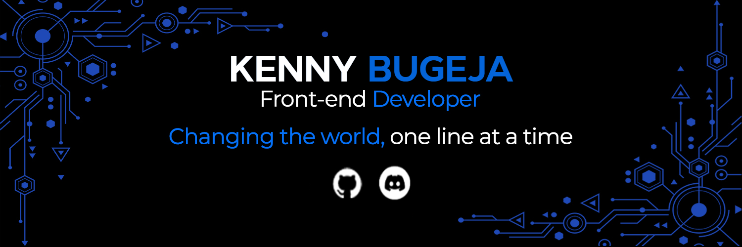 Kenny Bugeja GitHub Banner