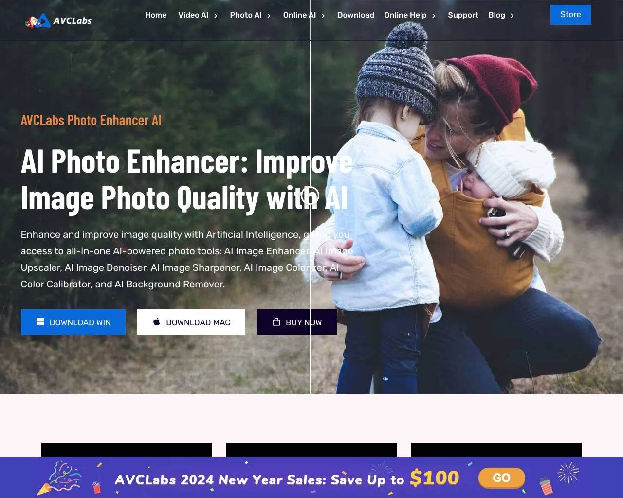 AVCLabs Photo Enhancer AI