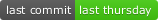 GitHub last commit