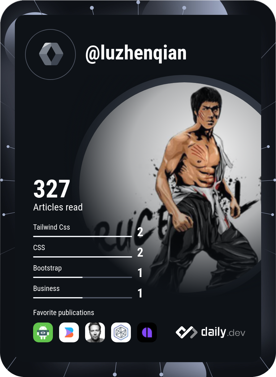 LuZhenqian's Dev Card