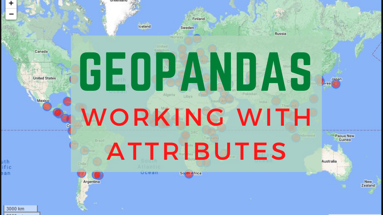 Working with Attributes in GeoPandas