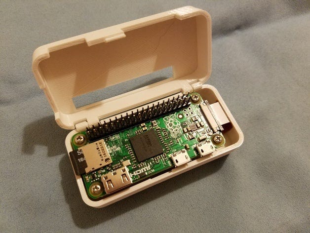 One Piece Raspberry Pi Zero Case — Source