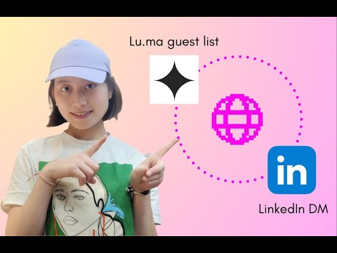 Luma to LinkedIn DM
