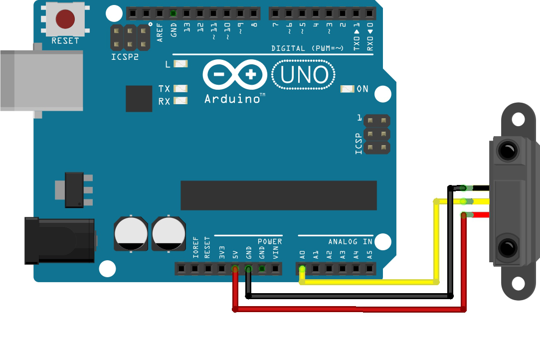 Distance Sensor Hookup Image