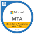 MTA: Introduction to Programming Using Python - Certified 2021