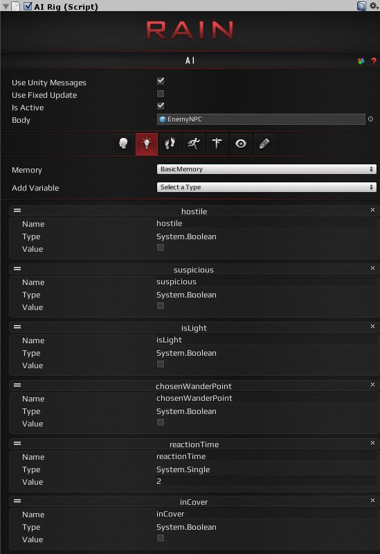 Basic Memory Setup