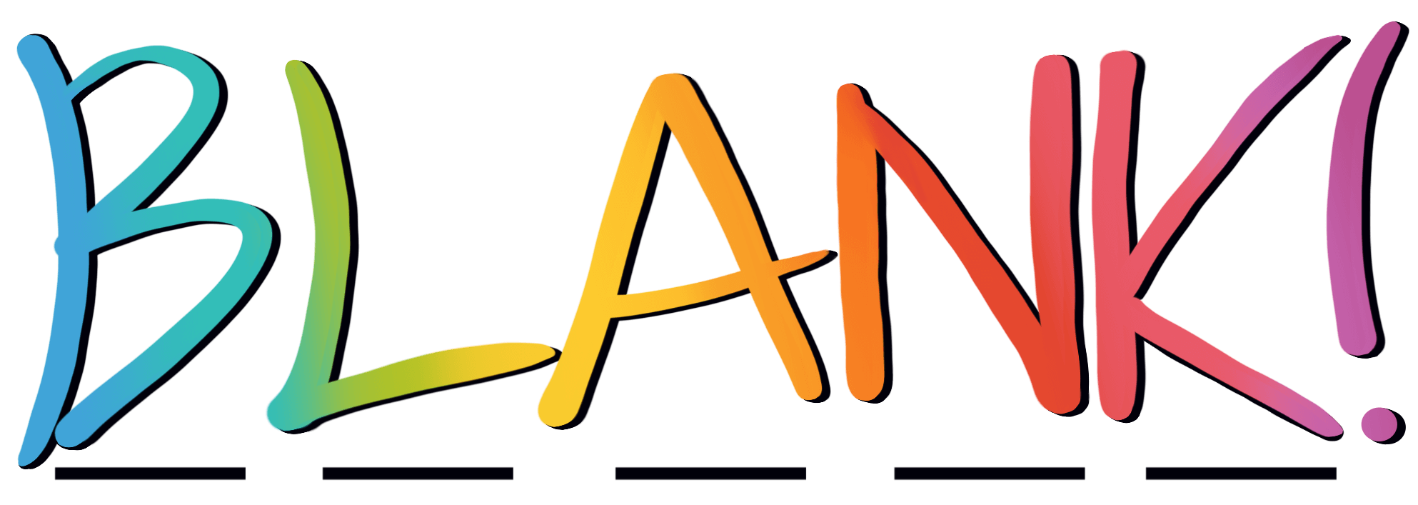 Blank! logo