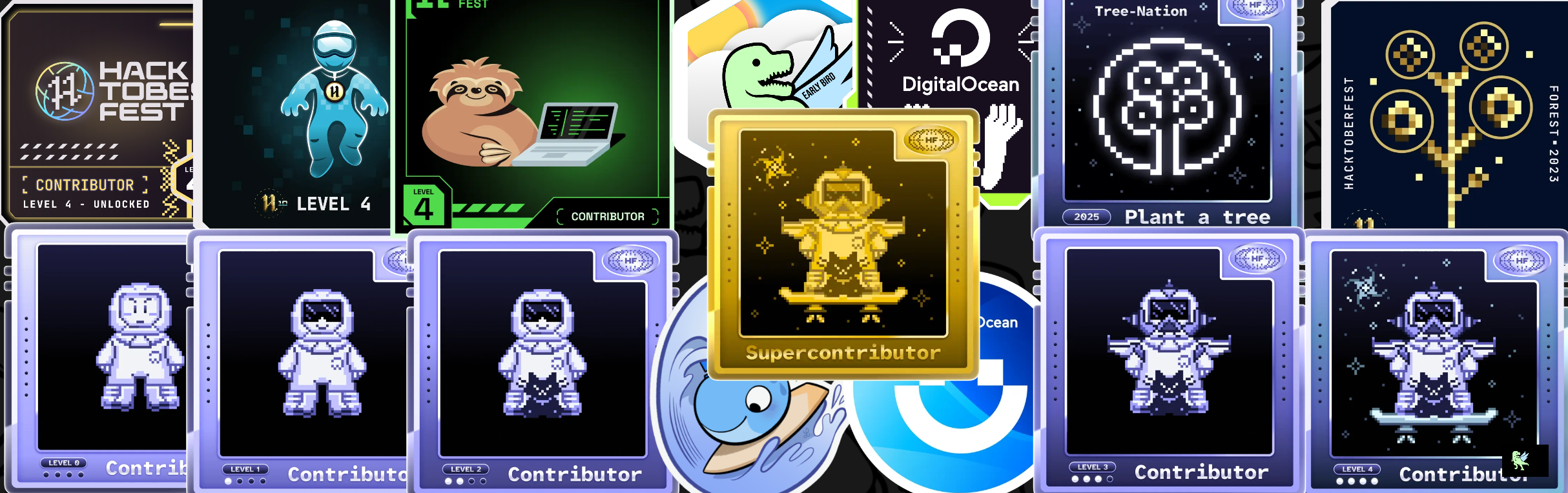 @extinctsion's Holopin board