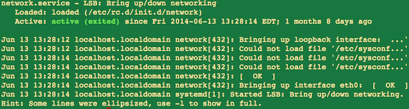 Network Status