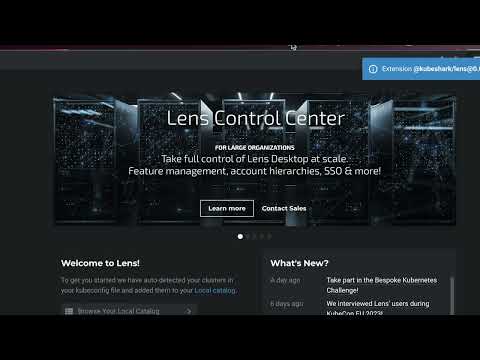 Install Kubeshark-Lens Extension