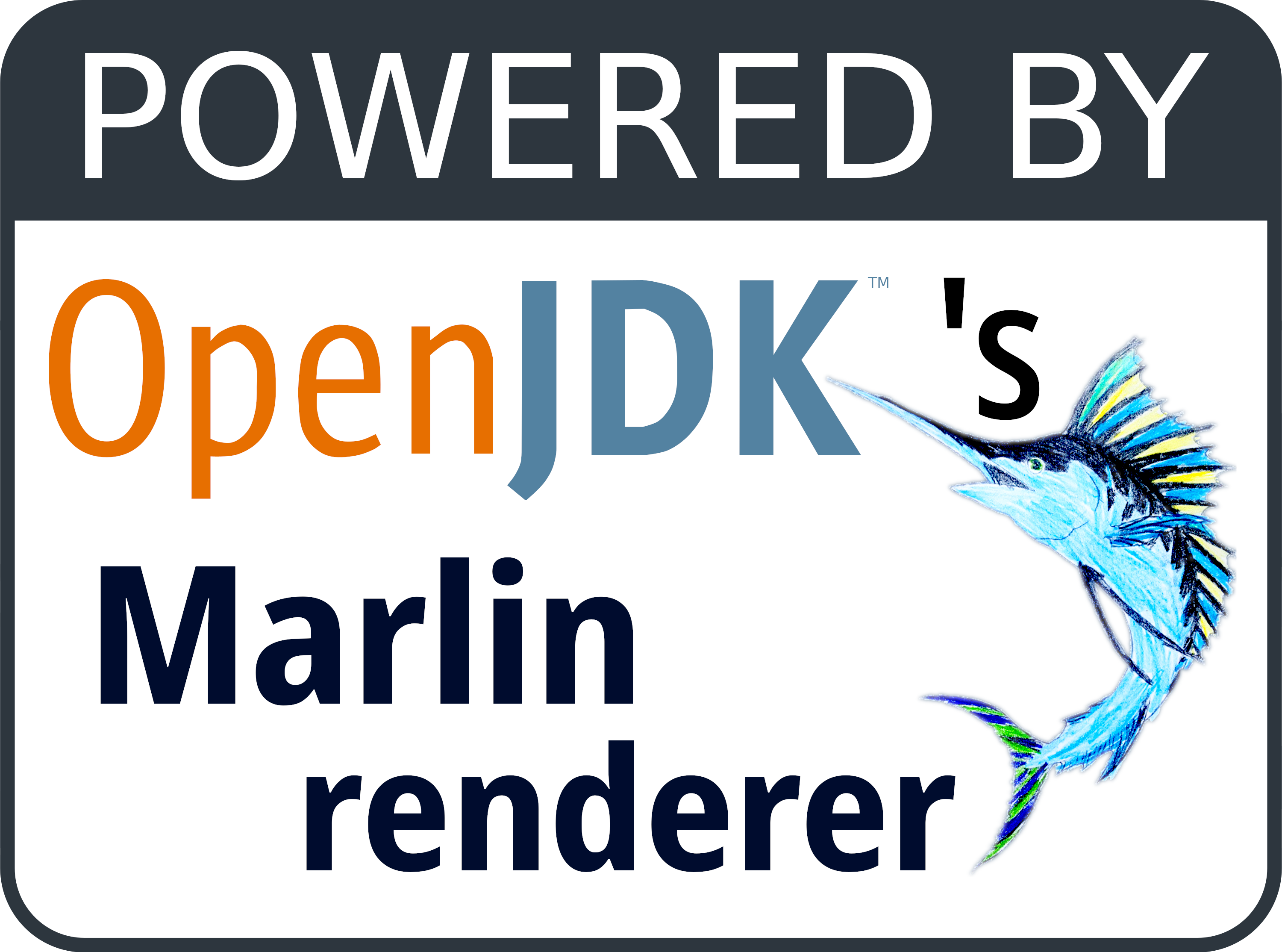 Powered by OpenJDK's Marlin renderer logo