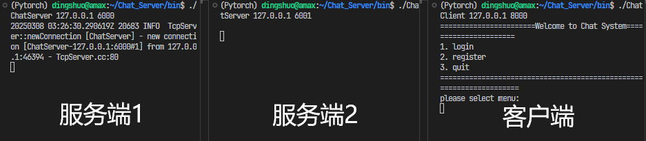 GitHub - ShawnTing1/ChatServer: 本项目在 Linux 环境下基于 C++ 的 Muduo 网络库，实现了一个高 ...