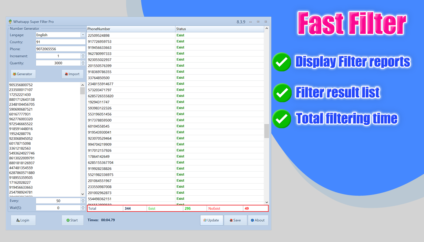 wa bulk check, wa bulk filter, wa bulk validator, wa filter, wa number check, wa validator, whatsapp, WhatsApp bulk filter, WhatsApp bulk validator, WhatsApp check, whatsapp contact, whatsapp contact filter, whatsapp filter, whatsapp validator