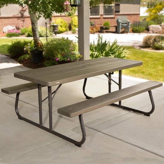 lifetime-6-foot-folding-picnic-table-brown-1