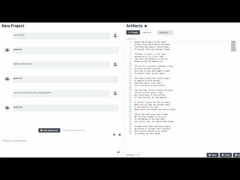 Artifacts AI Demo