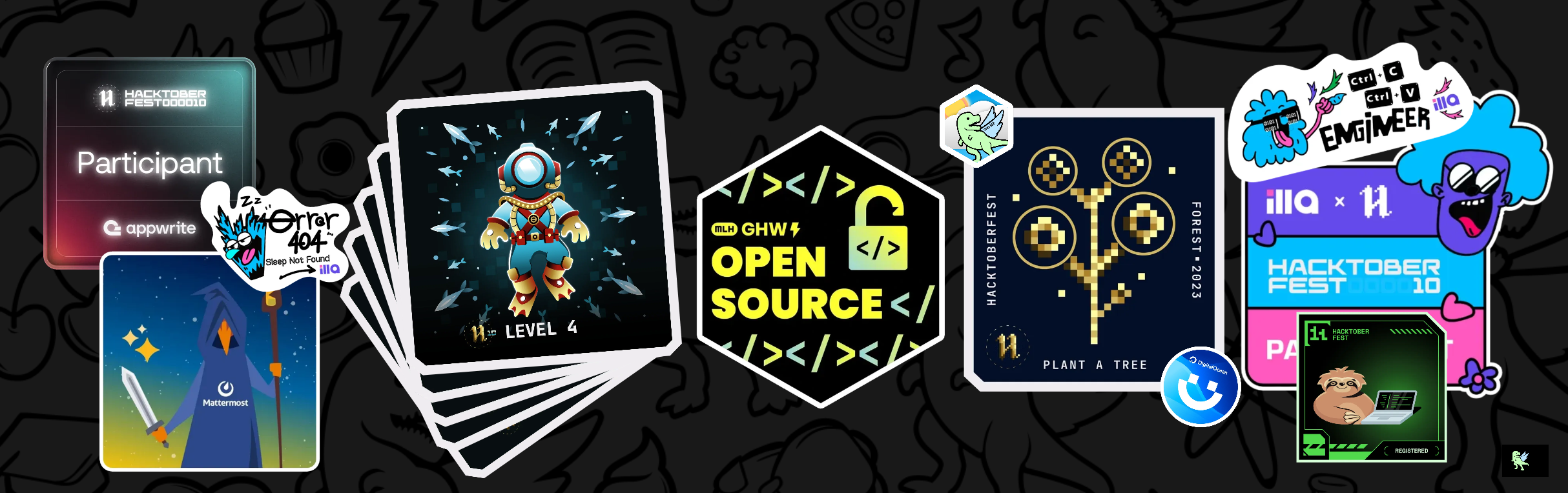 An image of @amitsuthar69's Holopin badges, which is a link to view their full Holopin profile