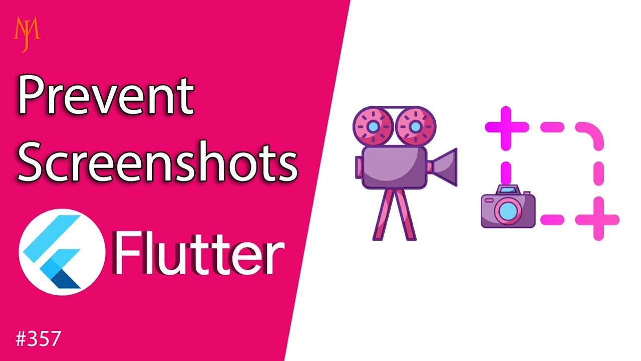 Flutter Tutorial - Prevent Screenshots and Screen Recordings [2021]  YouTube video