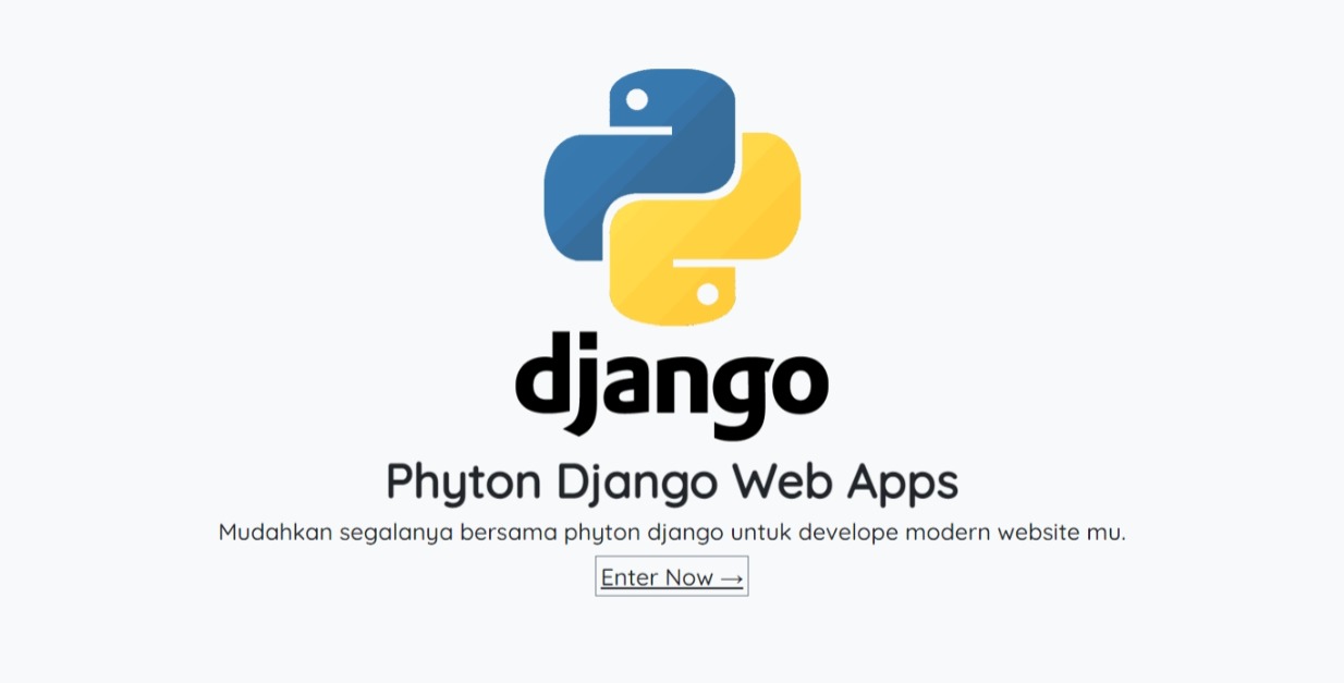 Free download source code project for build a modern website using django phyton web apps.