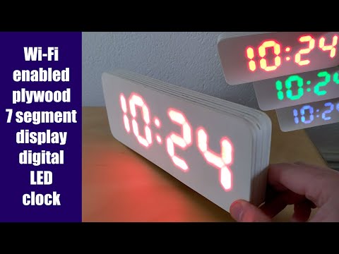 Click to view: Plywood Clock