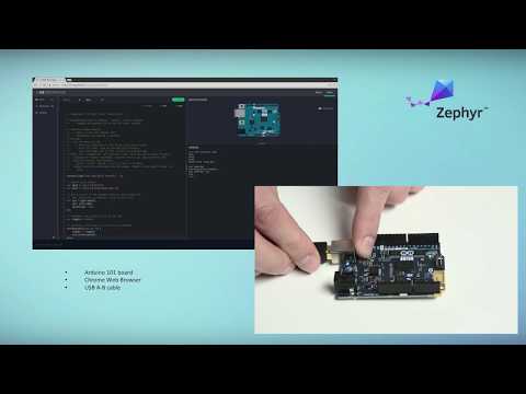 Zephyr Project JavaScript & WebIDE Tutorial